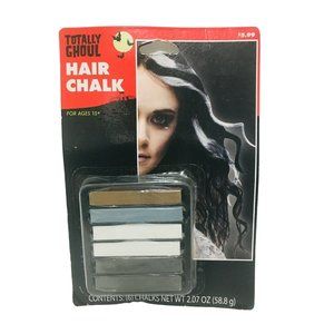 TOTALLY GHOUL Hair Chalk Temporary Coloring 6 Shades